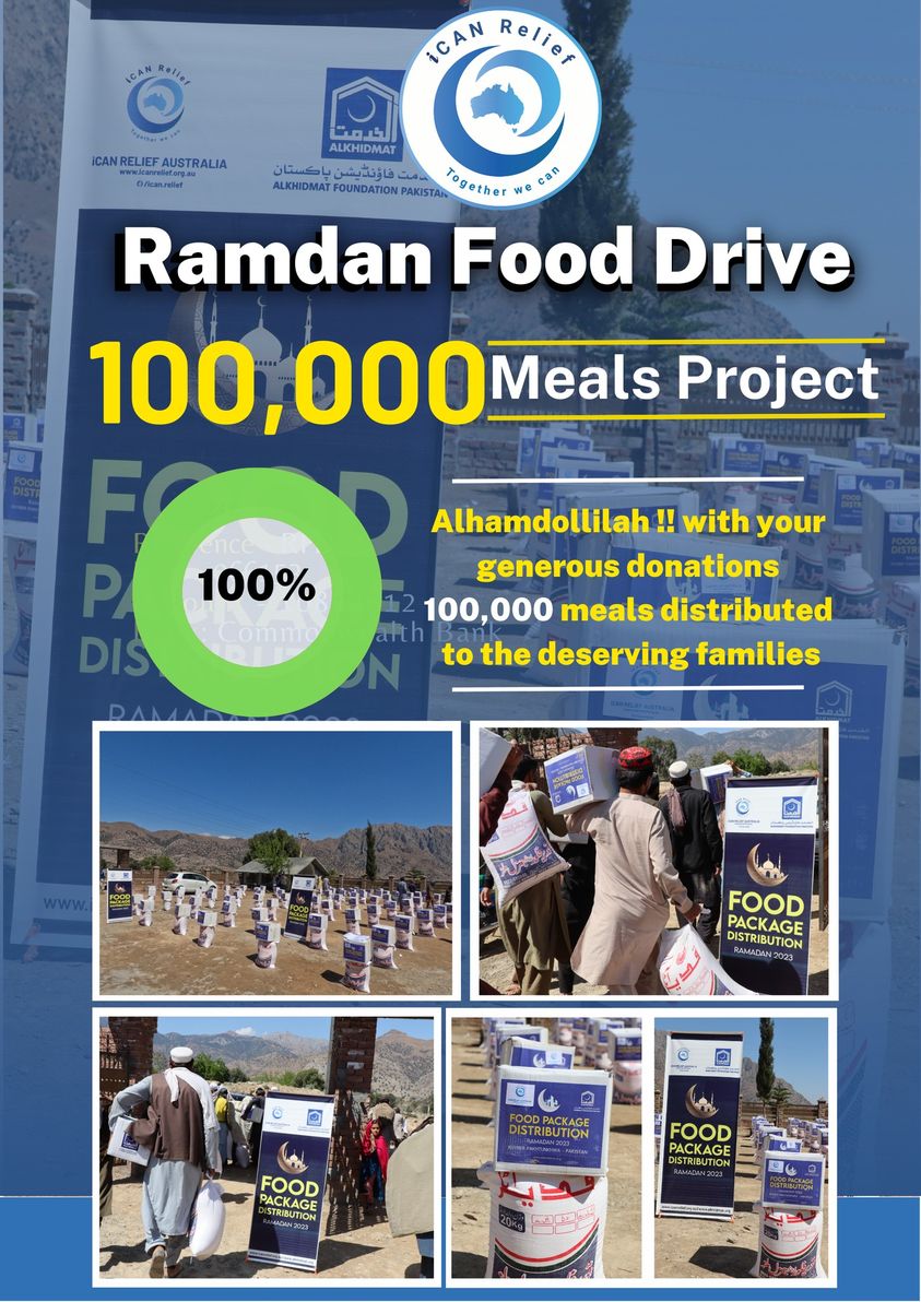 Ramadan Food Drive iCan Relief