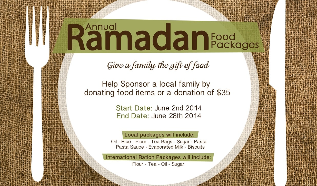 Ramadan Food Pack Drive